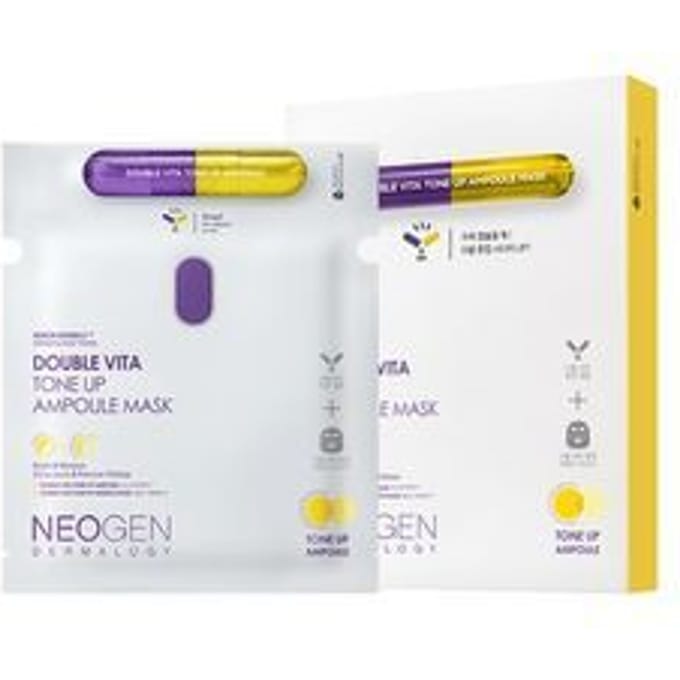 NEOGEN - Dermalogy Double Vita Tone Up Ampoule Mask Set 33g x 5 sheets