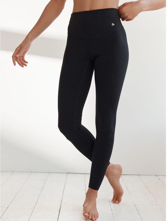 Next - Dames - Lange Dry Tech sportlegging met buikcorrectie en hoge taille - Zwart
