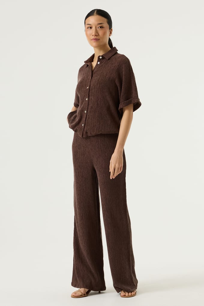 GARCIA P260315 Dames Wide Fit Broek Bruin