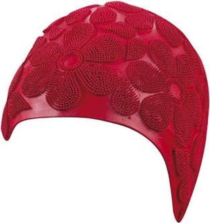 BECO Badmuts - Dames - Rubber - Rood - Stekeltjes