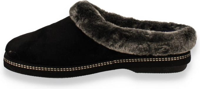 Comfort Plus Dames Pantoffel | Zwart | Maat: 40