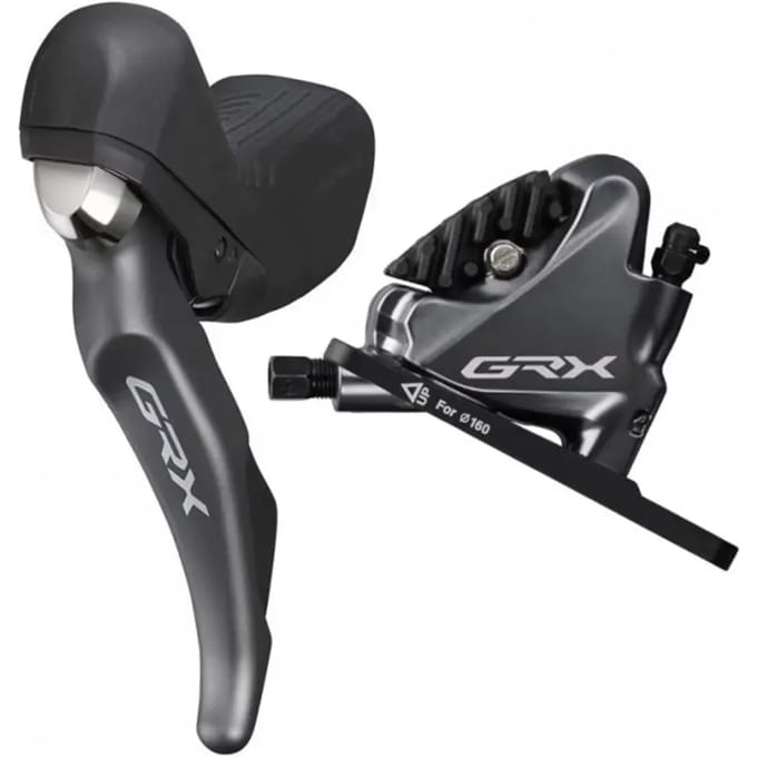Dubbele bediening aluminium hydraulische linker rem/derailleurhendel Shimano Grx
