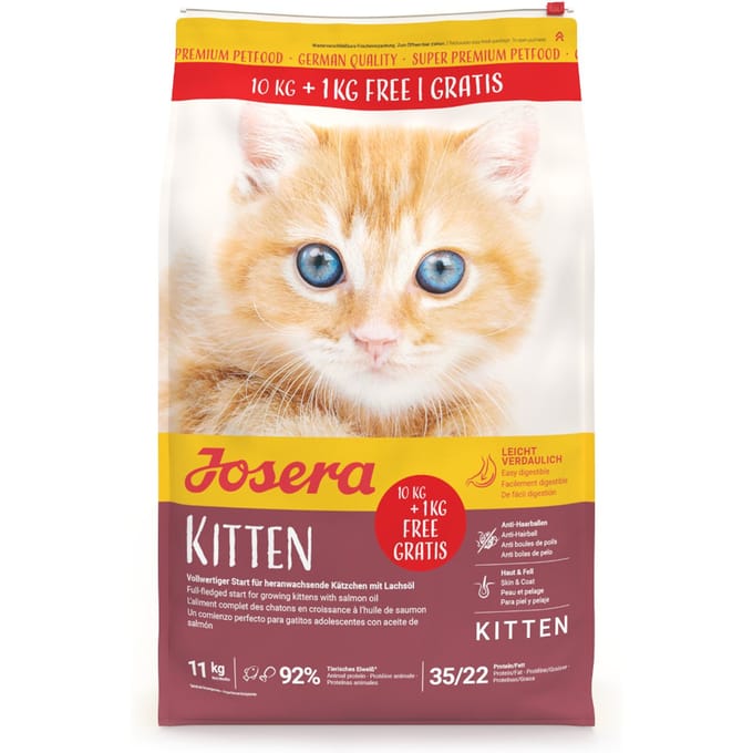 Josera Kitten - 10 + 1 kg