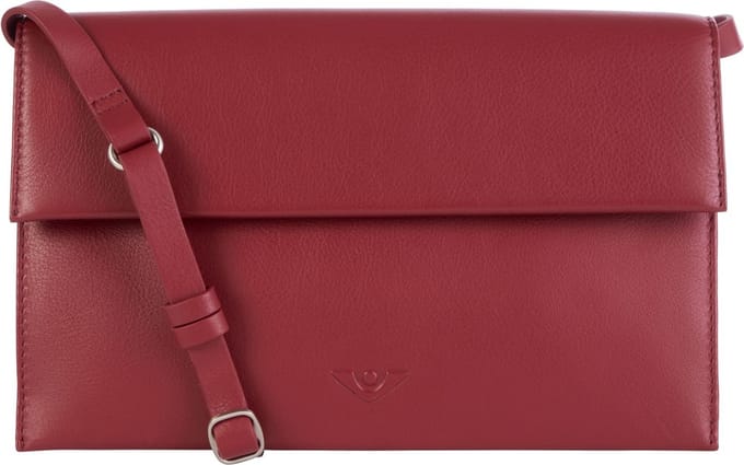 VOi Schoudertas Koppeling Soft Leila Clutch Granat Donkerrood