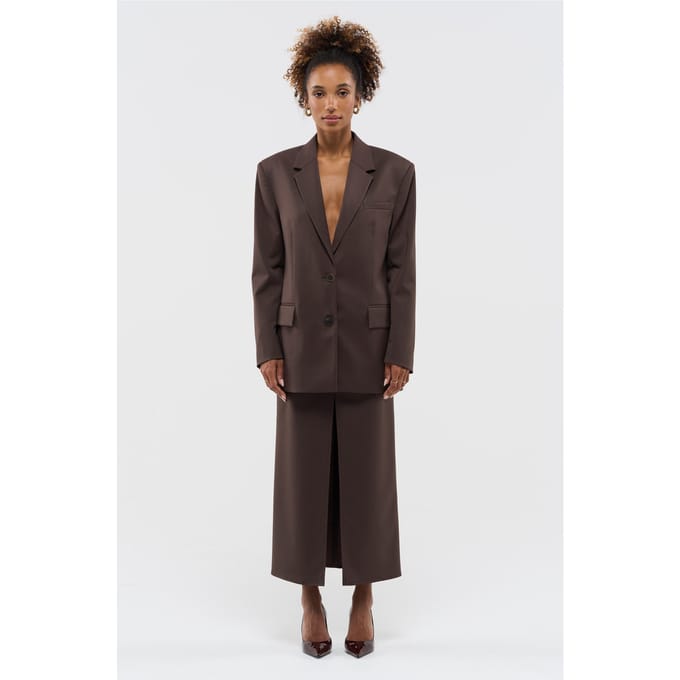BENU Dames Oversized Blazer met Knopen