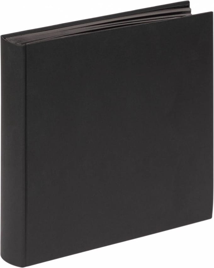 walther+ design FA-308-B Fotoalbum (b x h) 30 cm x 30 cm Zwart 100 bladzijden