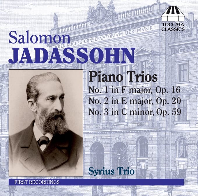 Syrius Trio - Salomon Jadassohn Piano Trios nos 1-3 (CD)