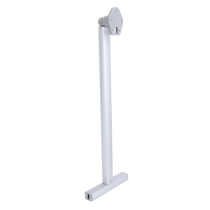 720mm RV Tafelpoot met T-voet Opvouwbare Stabiele Ondersteuning Aluminiumlegering Afneembare Tafelvoetpoot voor white