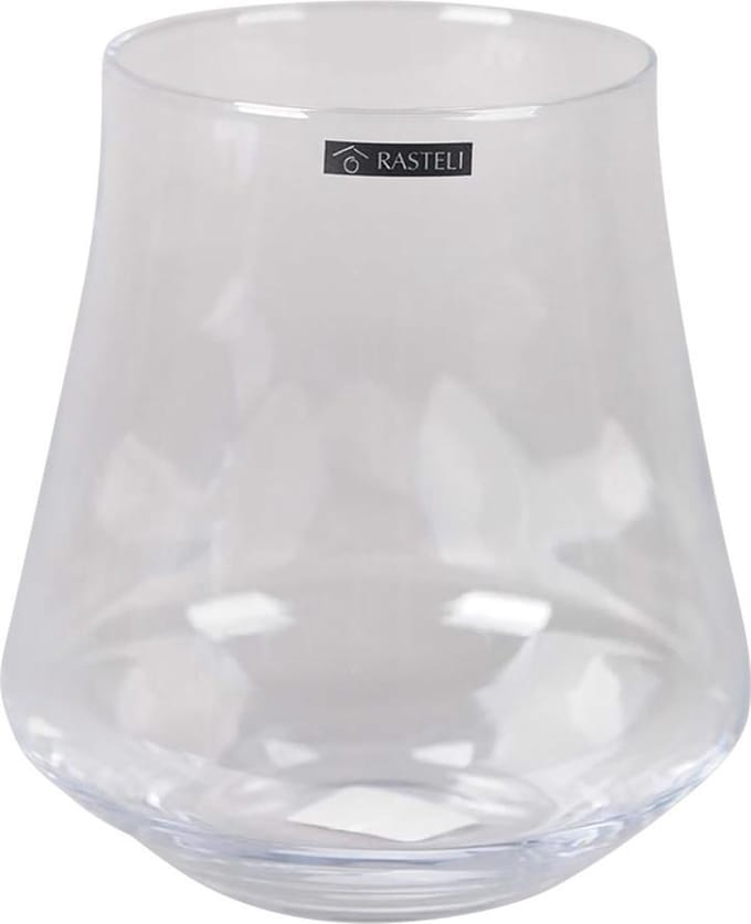 Rasteli Vaas-Bloemvaas Eleganza Glas D 19 cm H 21 cm