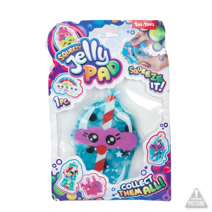 Knijpmat -Jelly Pad- (fidget) 6ass