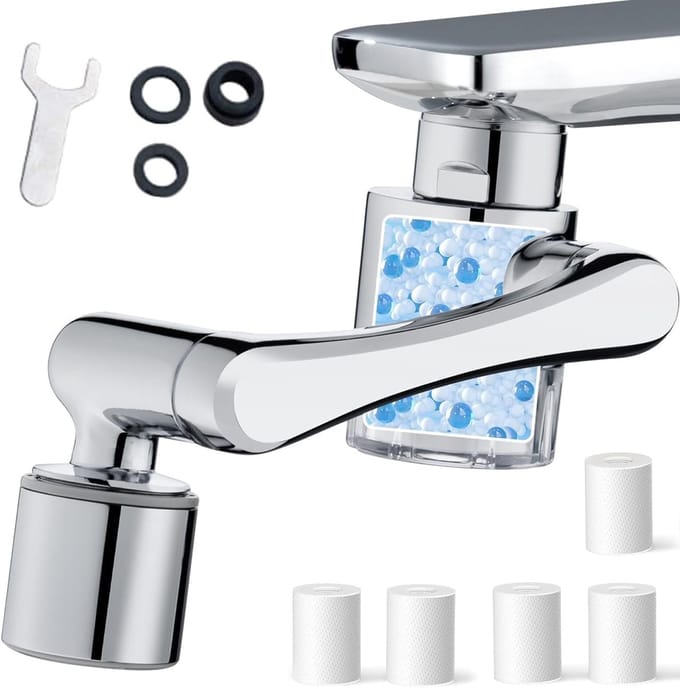 360 Graden Draaibare Multifunctionele Waterfilter voor Keuken en Badkamer