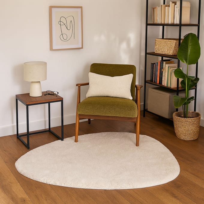 Milton & Oldbrook Vloerkleed 120 x 180 cm Neringa Wit