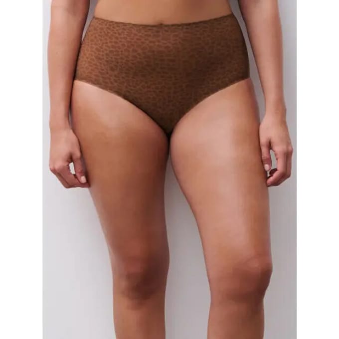 SoftStretch Hoge Slip Wild Brown Plus-size