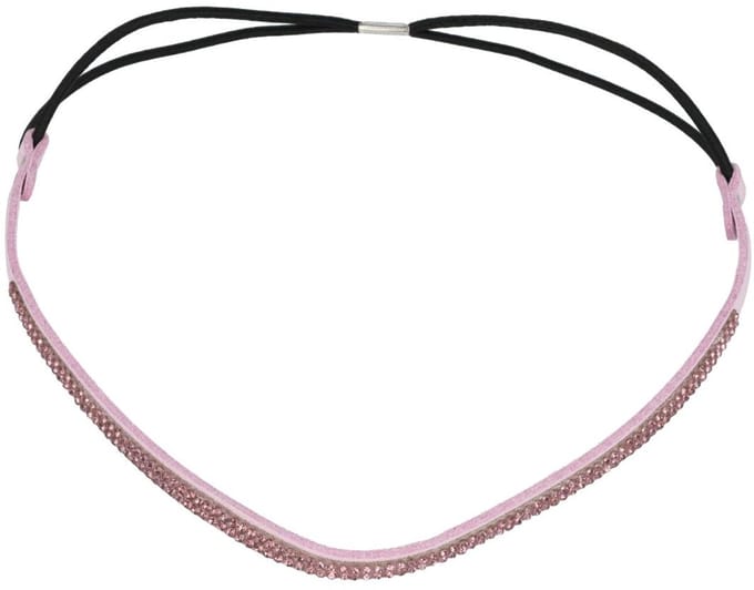 Haarsoires Haarband Glitter - Strass Steentjes - Lila Paars