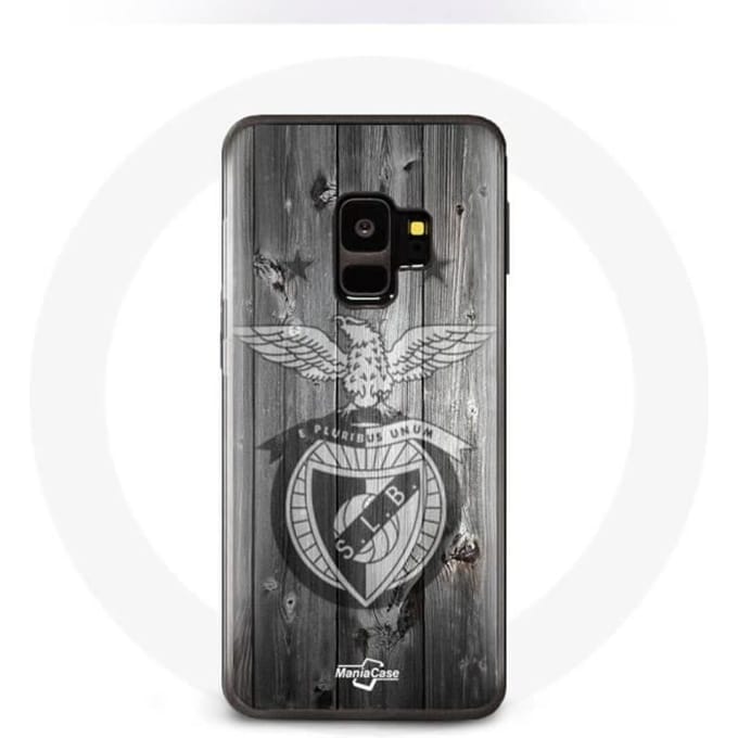 Samsung Galaxy S9 hoesje slb benfica grijze achtergrond