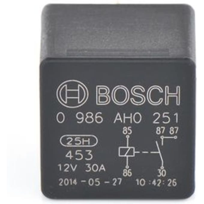Relais, radiatorventilator BOSCH 0 986 AH0 251