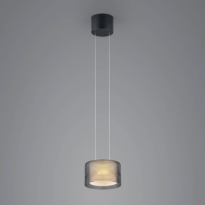 BANKAMP Grand Groove LED hanglamp, 1-lamp