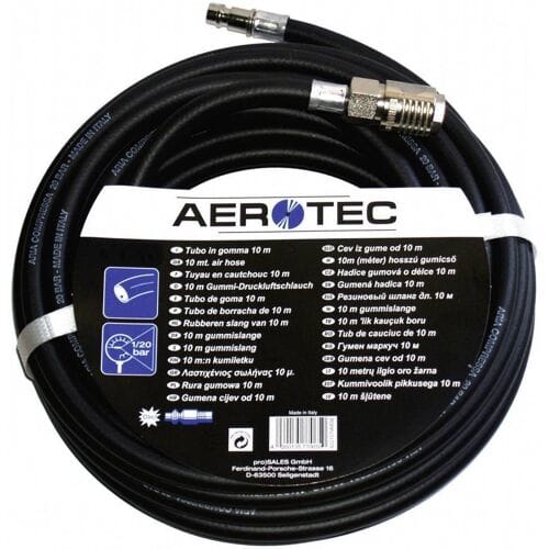 Aerotec Persluchtslang binnen-d. 9 mm lengte 10 m koppeling DN 7,2 AEROTEC Pneumatische luchtslang 10 m 20 bar