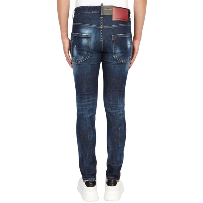 Dsquared2 Super Twinky Jean effen blauwe jeans