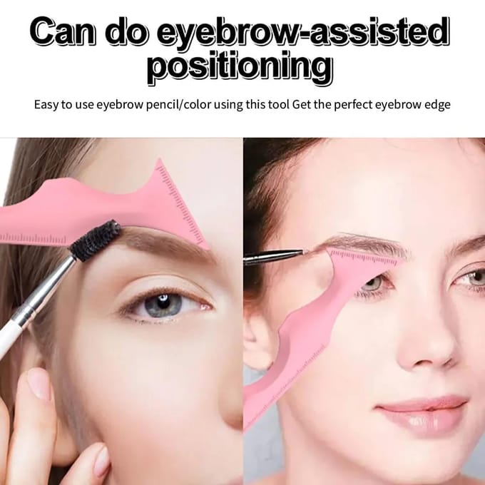 Règle Eyeliner Pochoirs Maquillage Yeux Modèle Pochoir Eyeliner Outils de Mise en Forme Cils Rouge à Lèvres Règles de Beauté bleu