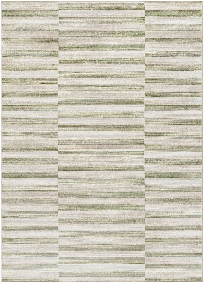 SURYA - PERLA Modern Scandi Groen Tapijt
