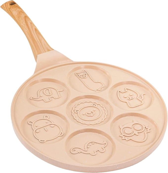 RVV® Poffertjespan - Poffertjespannen - Beige - 46cm x 26cm x 4cm