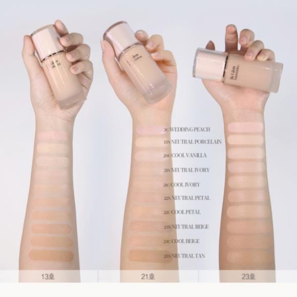 Espoir Be Glow NIEUWE Foundation SPF27 PA++ 30g (10 Opties) COOL BEIGE