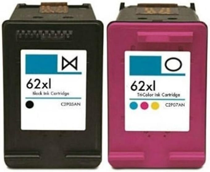 G&G HP 62 XL - Huismerk Inktcartridge - Zwart / Kleur