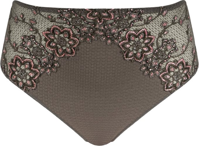 Louisa Bracq - Matyo Hoge Slip Bronze - maat 48 - Bruin/Roze