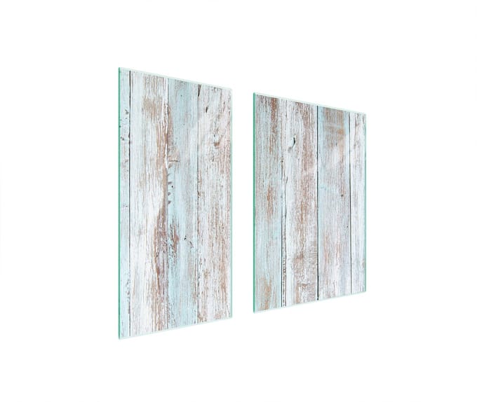 TMK ArtDeko - Snijplank - 75x52cm - Glas - Hout Design