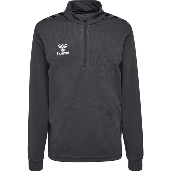 Authentieke sweatshirt met 1/4 rits voor kinderen Hummel