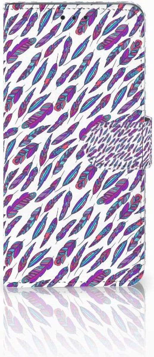 Samsung Galaxy S10 Plus Telefoon Hoesje Feathers Color