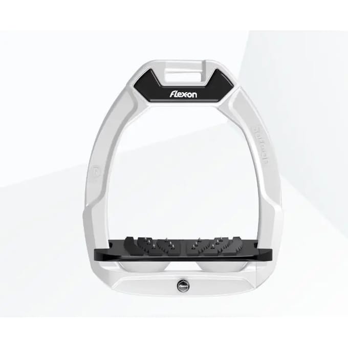 Veiligheid stijgbeugels Rij Inclined Ultra Grip Wit/Zwart/Wit Flex-On Safe-On