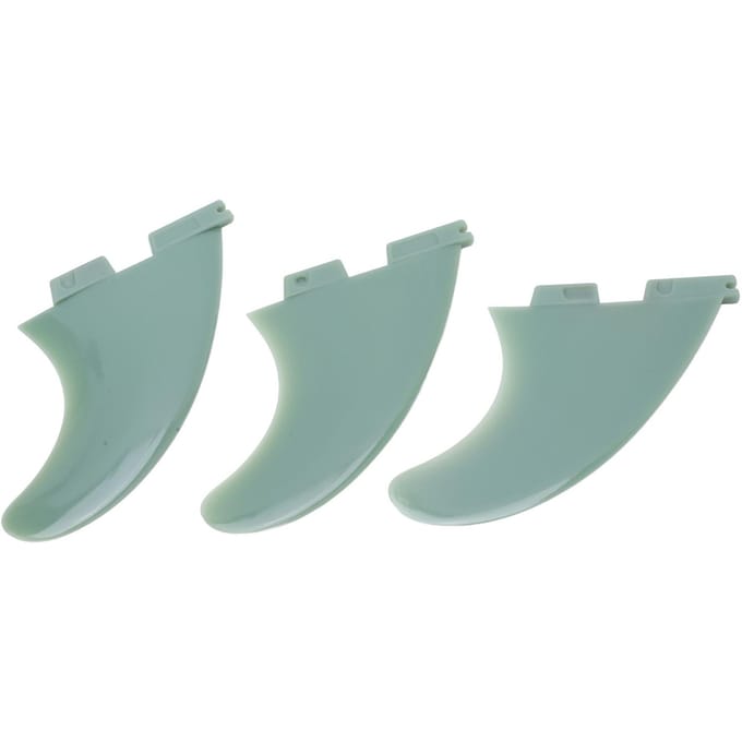 3 stuks Surfboard Staartvin Glasvezel Paddleboard Vin Vervanging Groen Surfaccessoires gray