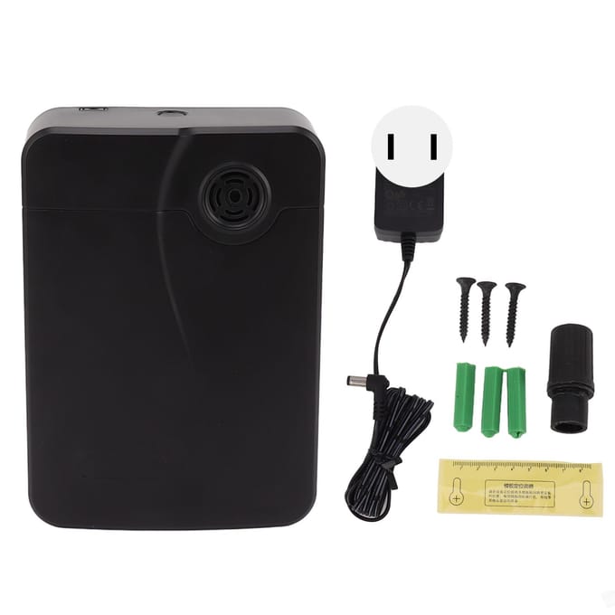 Machine à Parfum Diffuseur de Parfum Intelligent Diffuseur d'Aromathérapie pour Maison Hôtels Bars Ventilateur Intégré noir