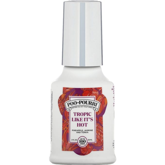 Poo-Pourri, Travel-ready Soil Spray, Tropic It'S Hot, 59Ml(2Oz)