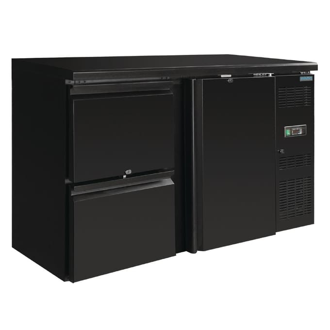 Polar - Werkbank Koeling - 1 Deur - 2 Laden GL186 - Horeca & Professioneel