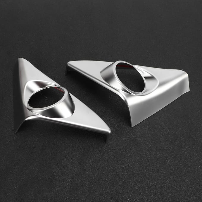 A Stijl Audio Luidspreker Tweeter Cover Deur Luidspreker Siersticker Vervanging voor LAND ROVER Range white