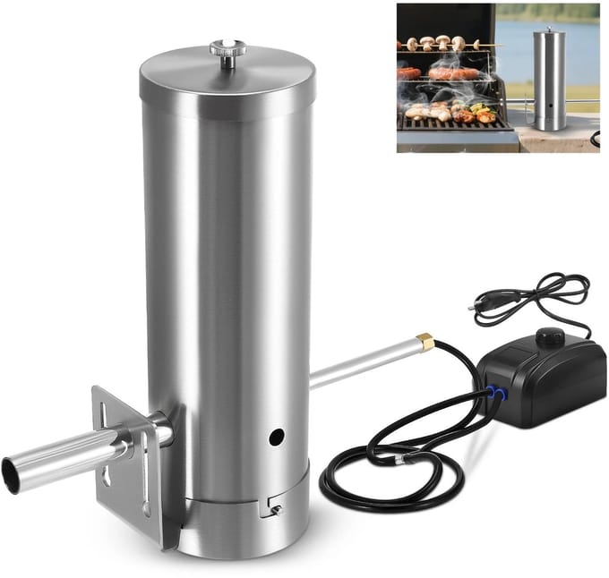 Seth Select BBQ Rookgenerator RVS – Cold Smoke Generator voor Koud Roken - RVS BBQ Smoker - Grill Rookmachine