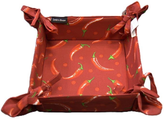 Broodmand - Stoffen mand - Pepper - Peper - Breadbasket