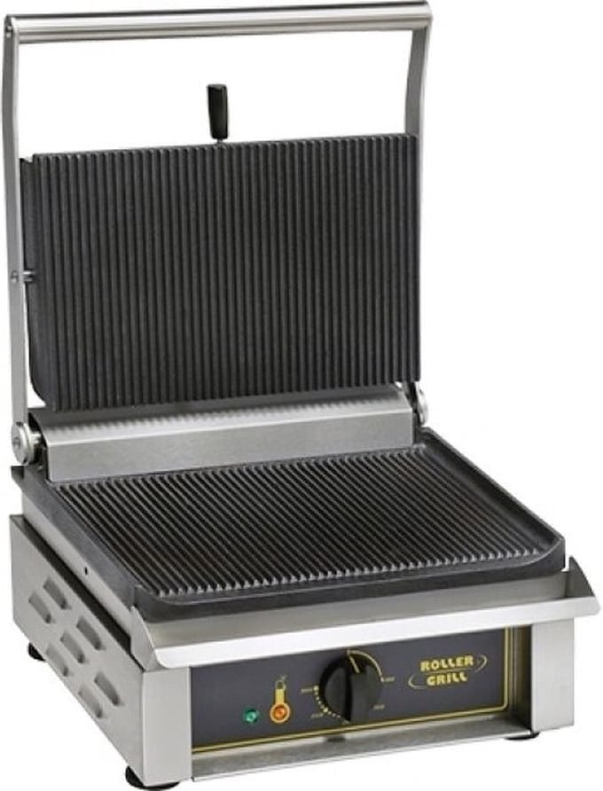 Contactgrill Panini (Gegroefd/Gegroefd) - Roller Grill 304061 - Horeca