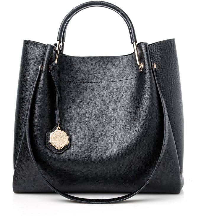 Asir - Tote-tas - Zwart - 32 x 14 x 28 cm