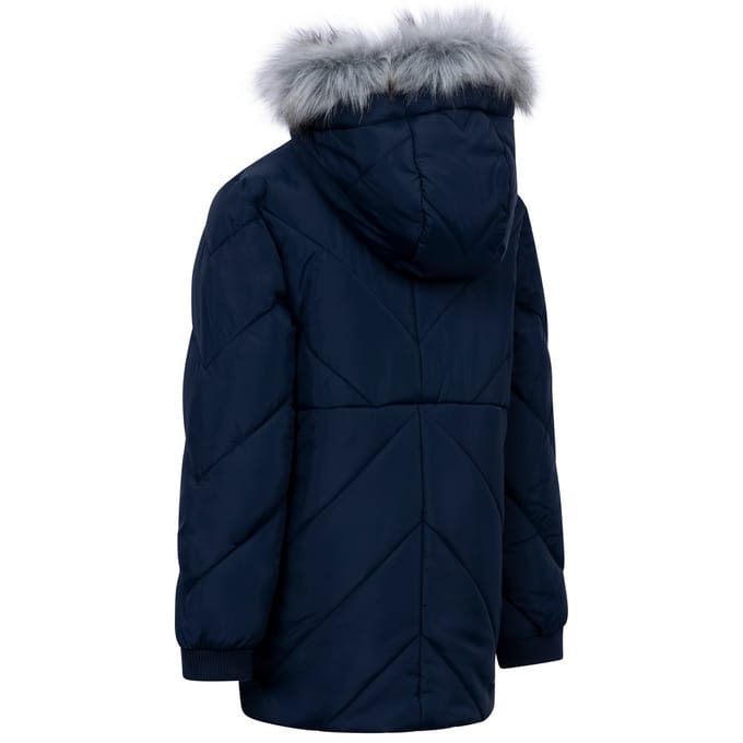 Trespass Meisjes Buntee Jas (Marine)