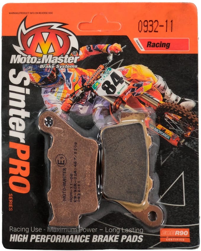 Moto-master Benelli 093211 Gesinterde Remblokken Zwart