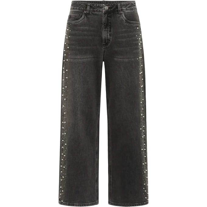 Vrouwen wide leg jeans KAFFE Petra