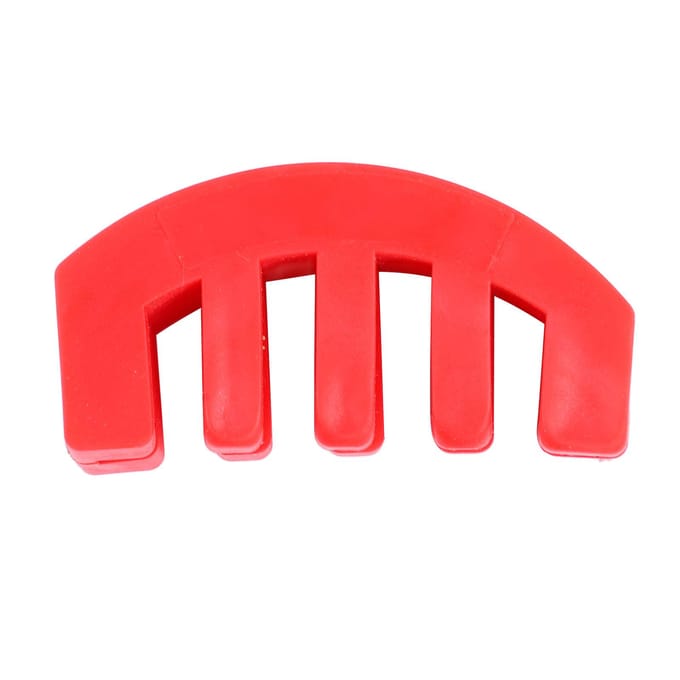 Viool Oefen Demper Volume Reductie Rubber Viool Oefen Demper voor Beginner Muziekliefhebbers Rood red