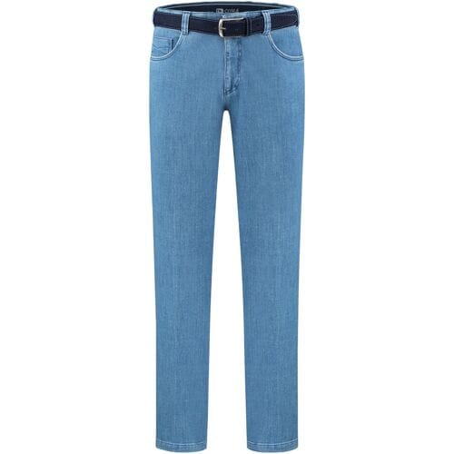 Com4 Jeans Swing Front Denim Licht Blauw / male