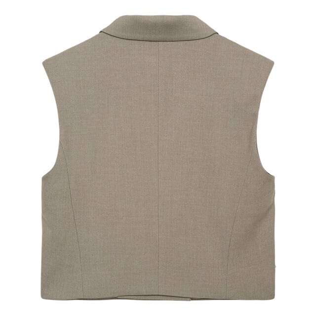 Copenhagen Muse Cmtailor-short-waistcoat Blazers Dames - Taupe - Maat S