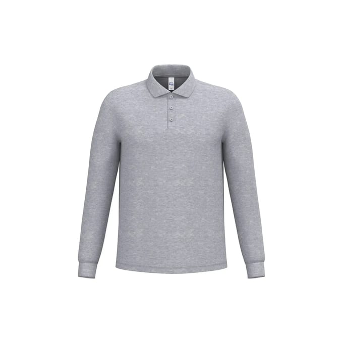 Polo met lange mouwen iDeal Basic Brand