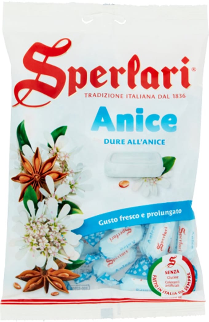 Italiaanse Anijssnoepjes 200g | SPERLARI